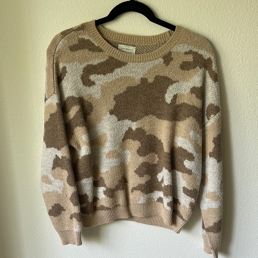 Women’s Camouflage Sweater